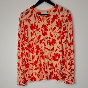 LOFT OUTLET WOMEN'S LIGHTWEIGHT BUTTON DOWN CARDIGAN SWEATER 100% COTTON